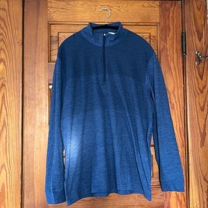 NWT PGA Tour Blue Pullover XL